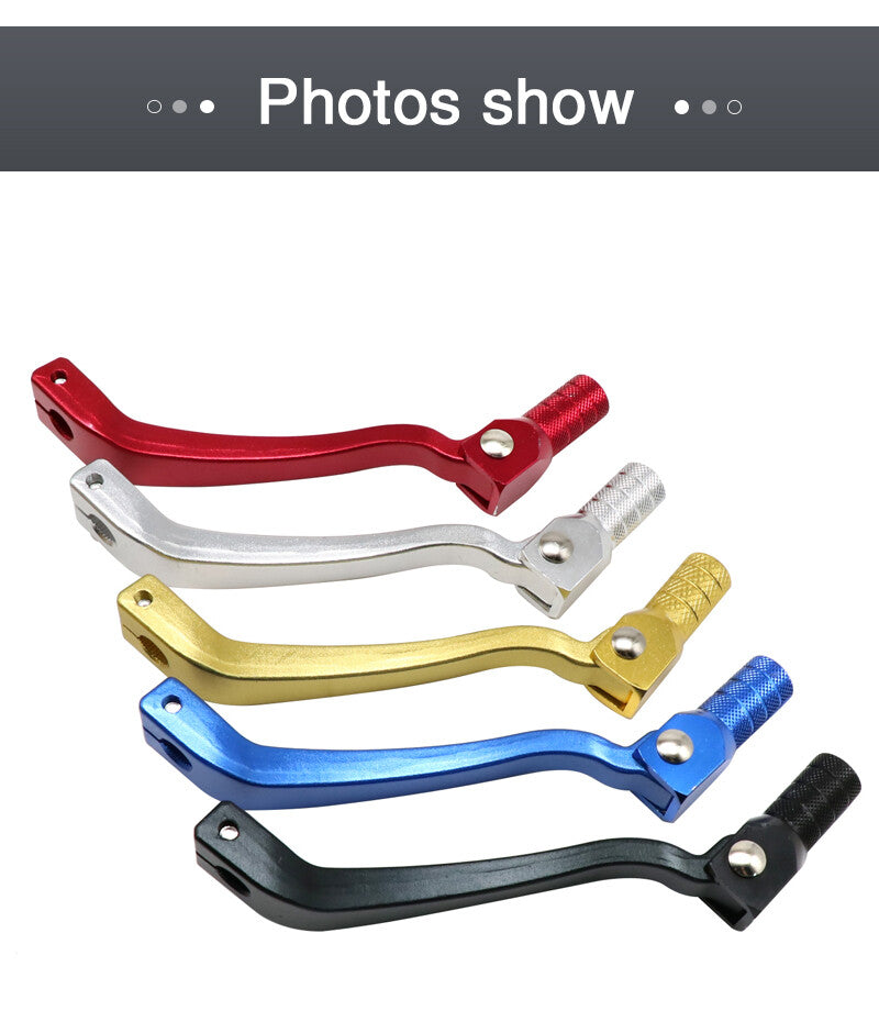 Metal motorcycle CNC folding aluminum gear shift lever Q