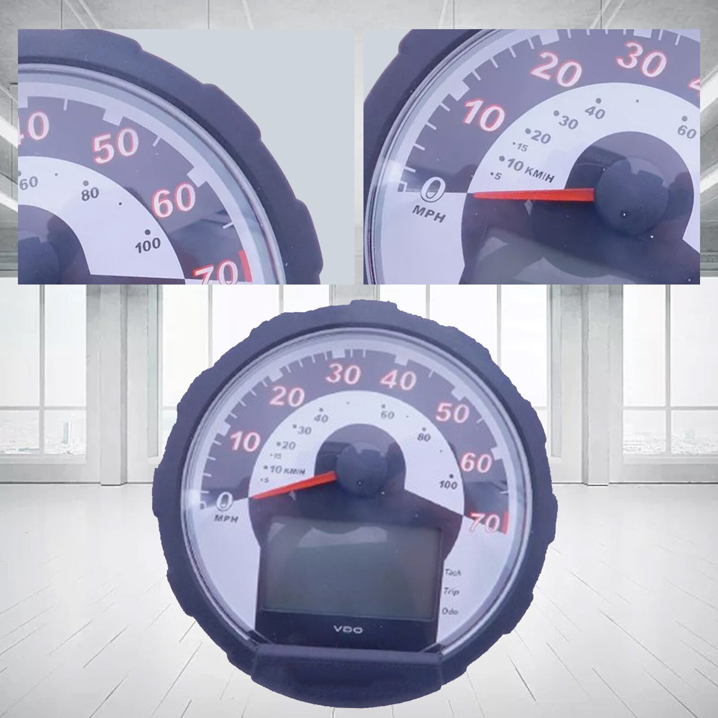 Suitable for Polaris Sportsman 800 speedometer cluster component 328058966 blackPU Q