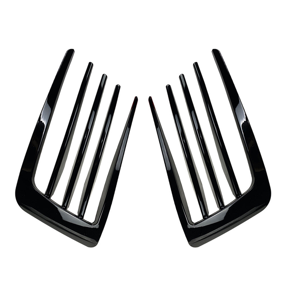 Front Fog Light Grille Lower Bumper Grille Cover for VW for Golf MK7 2014-2017