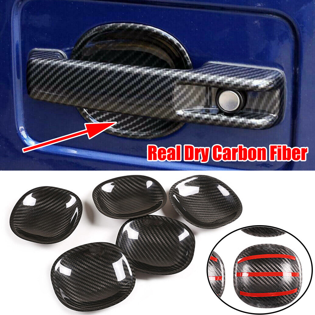 carbon fiber exterior door handle cup cover trim for G-Class 2019-2020 n