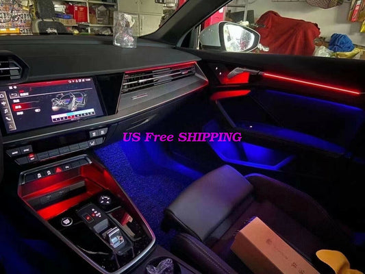 30 color Illuminated Retrofit LED ambient light for Audi A3 S3 RS3 8Y 2021 up v