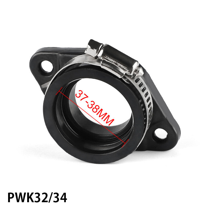 Flange Adapter Carb Manifold Boot For PWK 32mm 34mm Carburetor Manifold Intake
