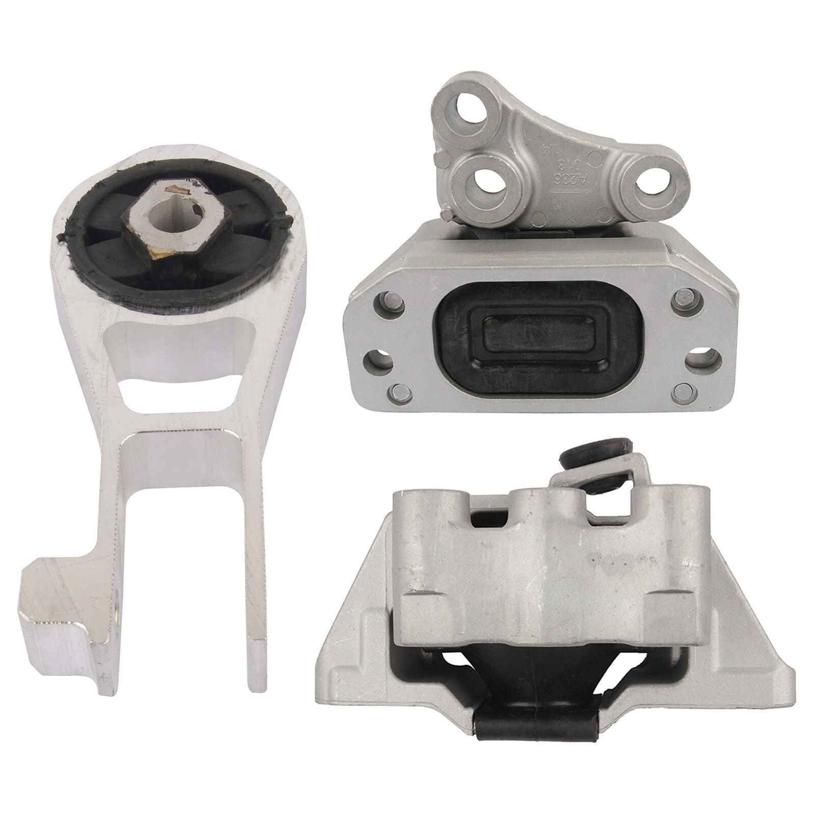 3Pcs Engine Mounts Transmission Mount Set for Jeep Renegade for Fiat 500X L4-2.4L