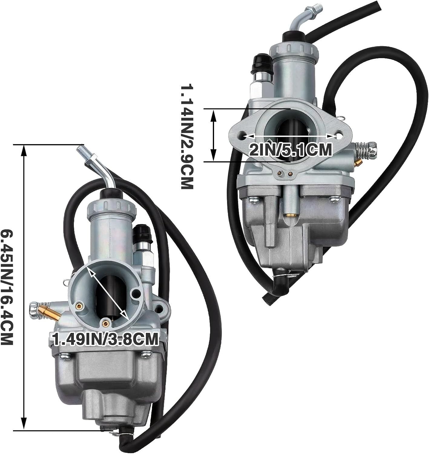 Carburetor for YAMAHA Moto 4 YFM225 ATV 1986-1988 Breeze 125/59V-14101-00-00