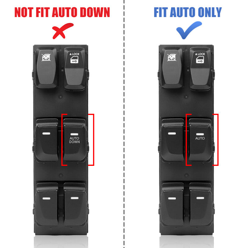 for Hyundai IX35 Electric Passenger Side Master Window Switch Control 2010-2017