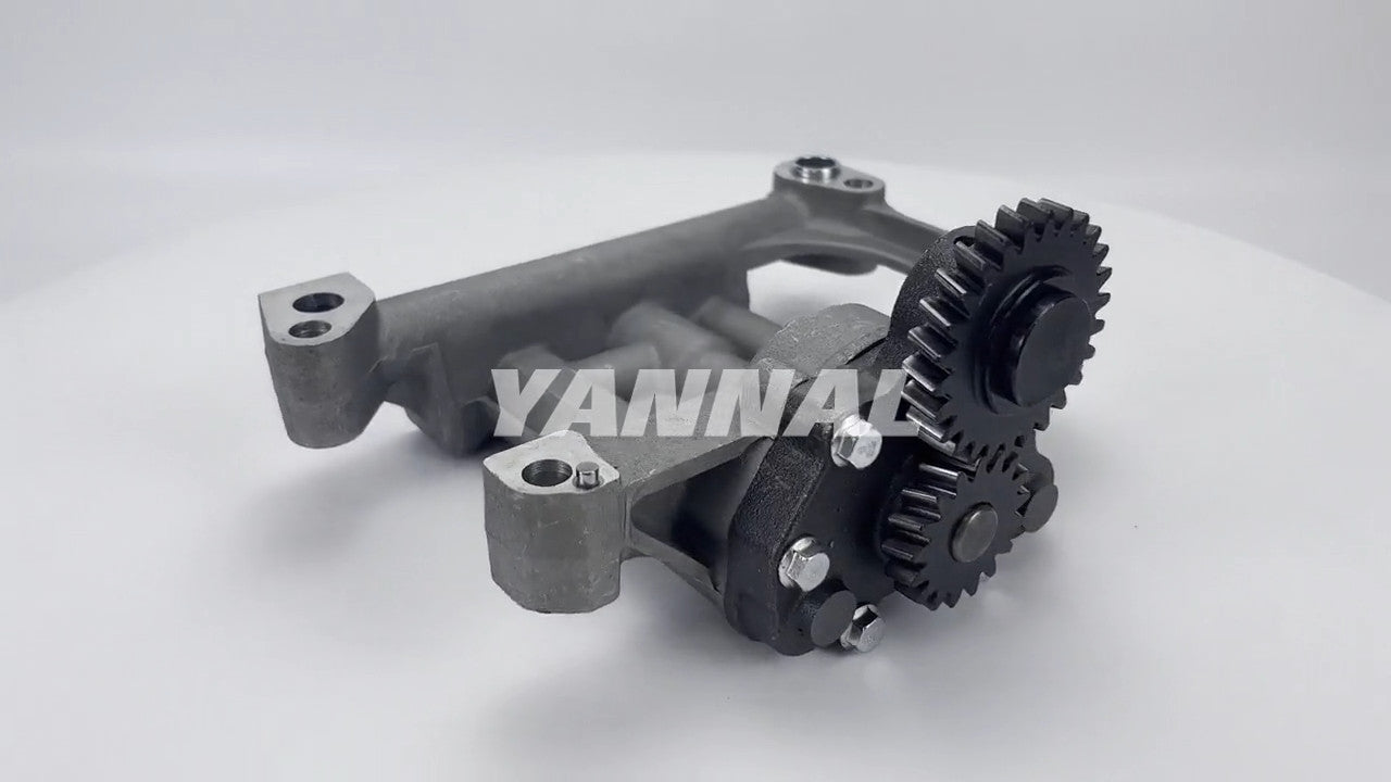 1104C-44 Oil pump 4132F073 is a Perkins excavator engine part.