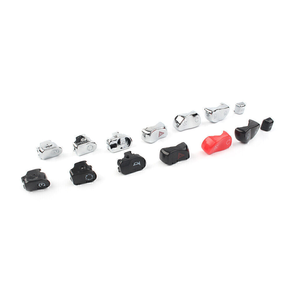 Fit Victory New Hand Control Switch Housing Button Cover Cap Kit 7pcs Q