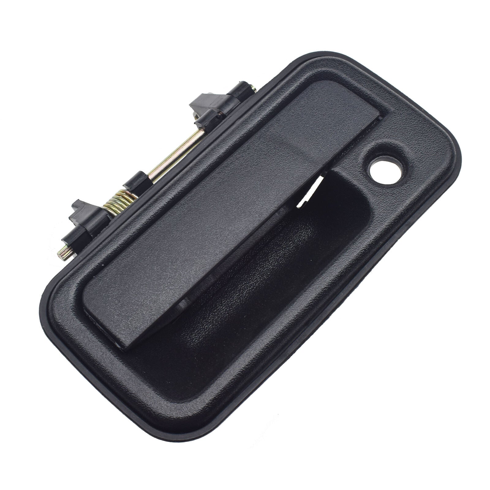 Front left outer door handle driver side black for Isuzu pickup 8944349741- v