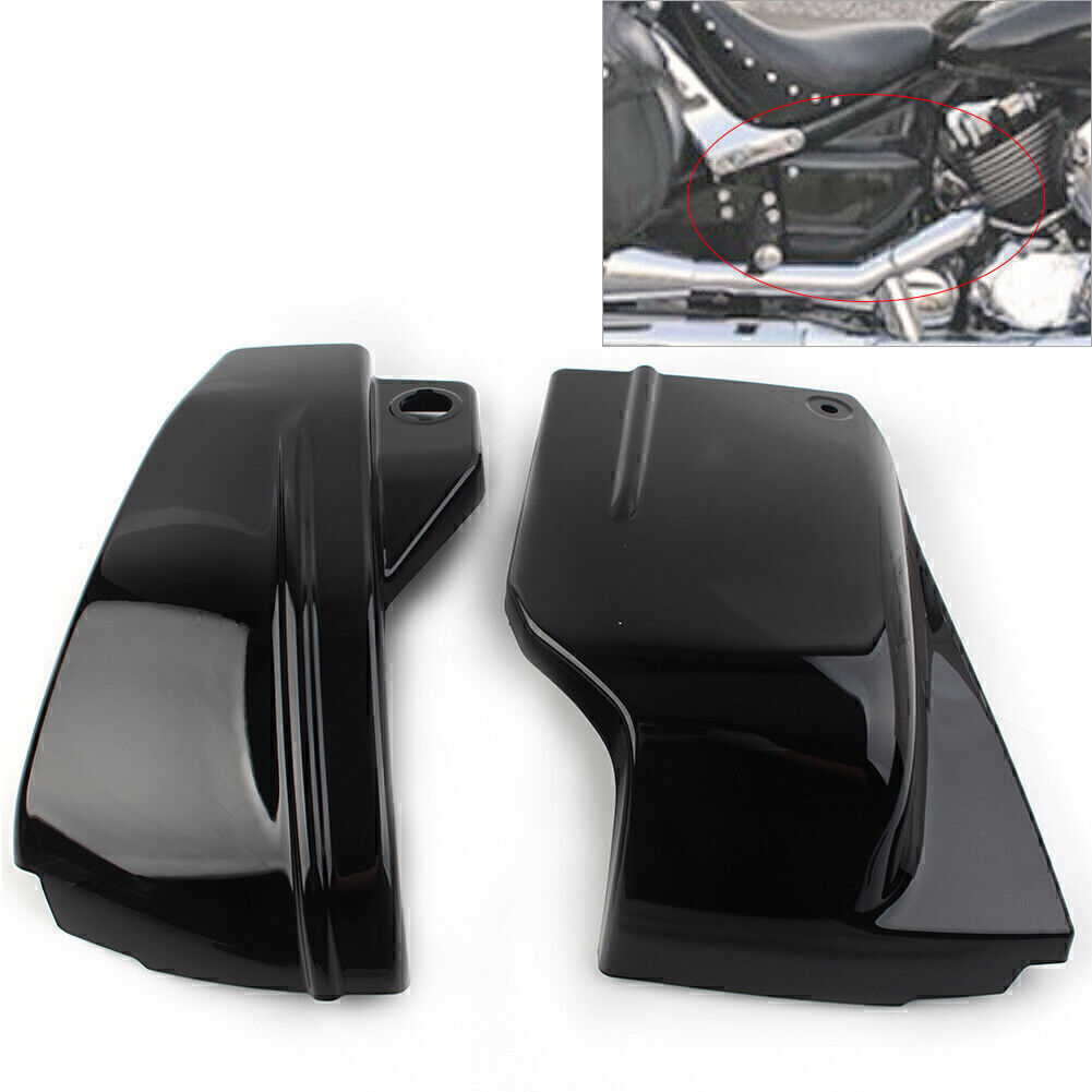 ABS Battery Side Cover for Yamaha V Star 650 DragStar 650 XVS650 XVS650A Black