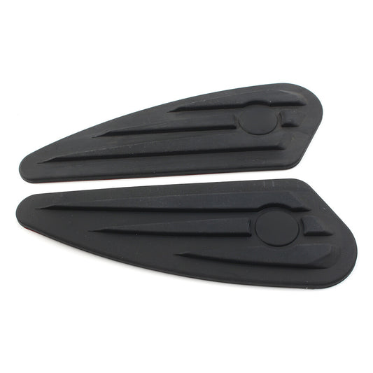Tank Traction Side Pad Fuel Knee Grip Decal For Street Sportster Dyna Softail