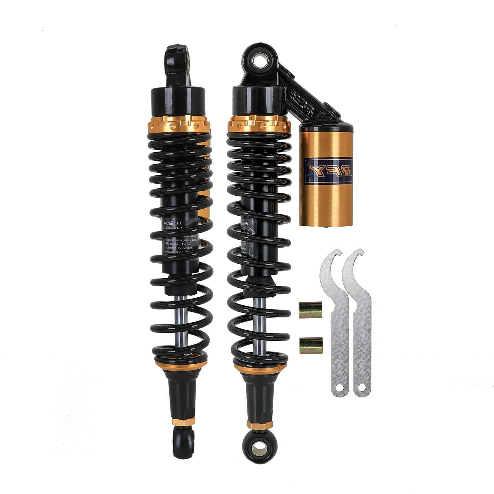 360mm Motorcycle Air Rear Shock Absorbers for BMW for Honda CB750 CB1300 ZRX400 1200