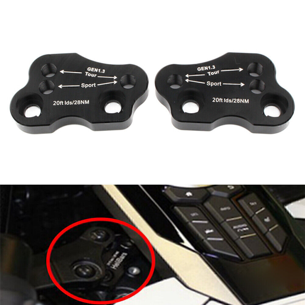 Adjustable Handlebar Risers Adapter Fit for Honda Goldwing 1800 GL1800 2018-2020 Q