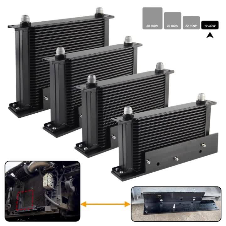 19 Row Bolt On Oil Cooler Kit Fit Fairlady 03-08 350Z VQ35 / 2009-2017 370Z VQ37