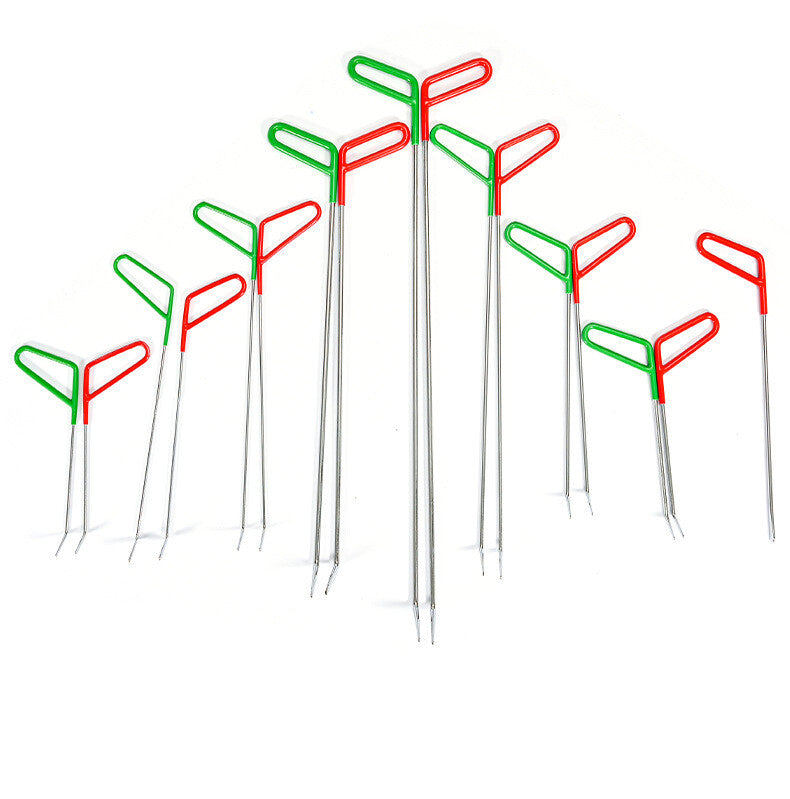 30pcs Auto Body Dent Puller Rods 30cm-95cm Car Dent Hail Repair Tools v