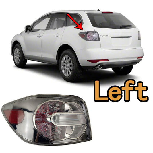 Taillight housing, rear brake light, left rear, applicable to for Mazda CX-7 2008 2009 - 2012