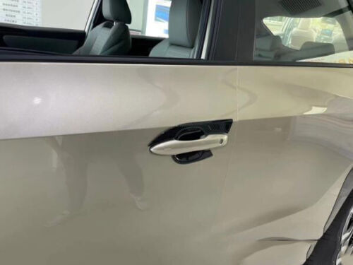 for Toyota Bz4x 23-2024 Carbon Fiber Outer Side Door Handle Bowl Cover Trim 4X