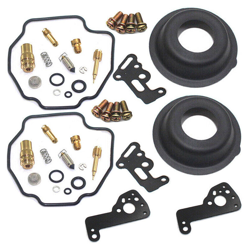 2x Carburetor Repair Kit Diaphragm Fit for Yamaha XV535 XV535S XV500 Virago Q