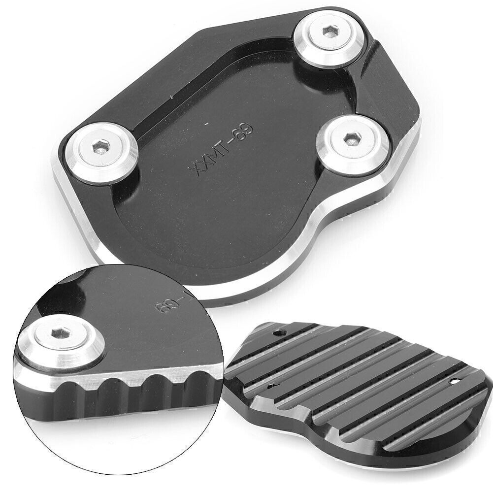CNC Large Kickstand Side stand Pad Extension Plate Pad Fit for BMW R NINE T 2014-16 Q
