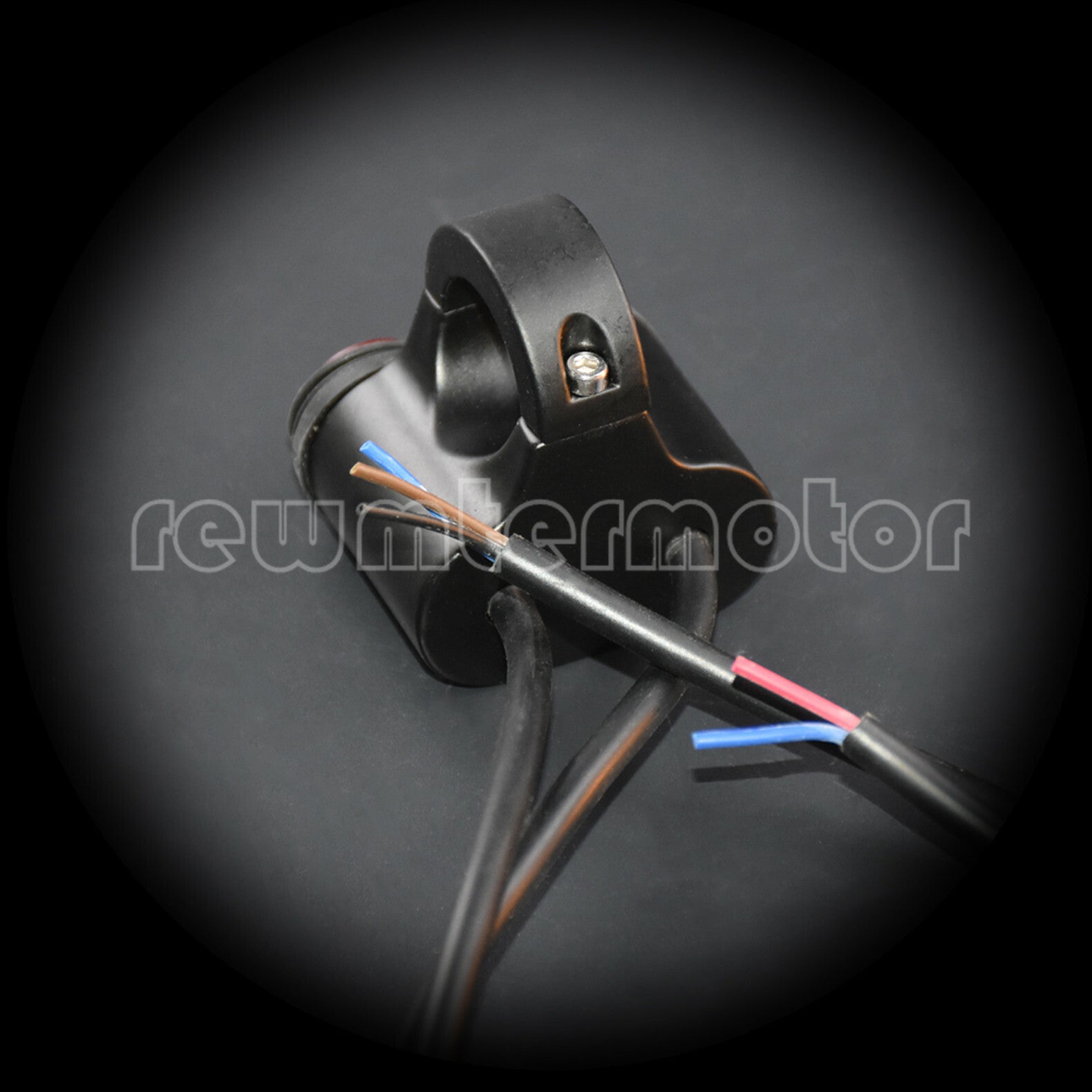 7/8 Motorcycle Waterproof Daul Handlebar Headlight Fog Light Switch On-Off