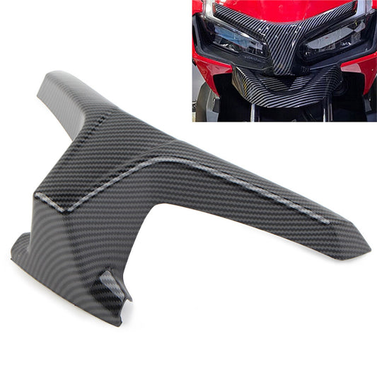 for Honda ADV 150 2018-2022 Carbon Fiber Look Front Upper Headlight Fairing Cowl