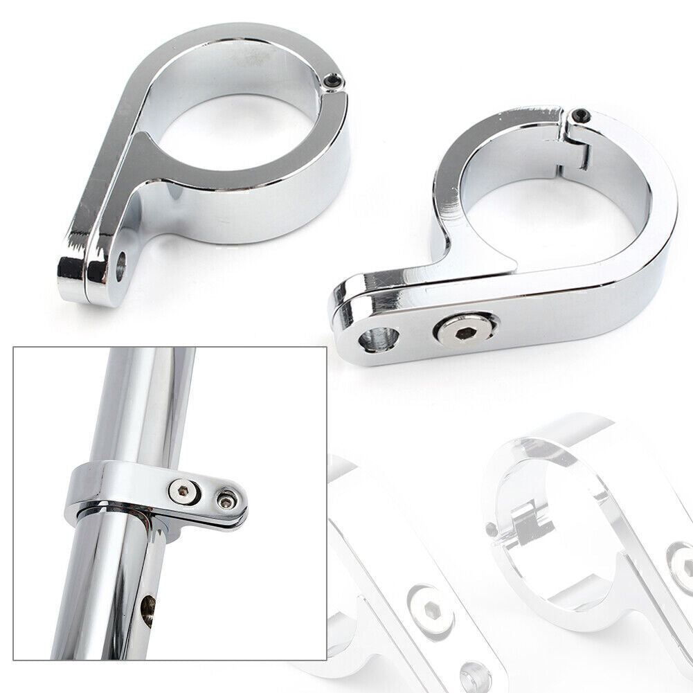 For 1.25 Handle Bar 1-1/4 Universal Motorcycle Handlebar Mount Clamp Clock