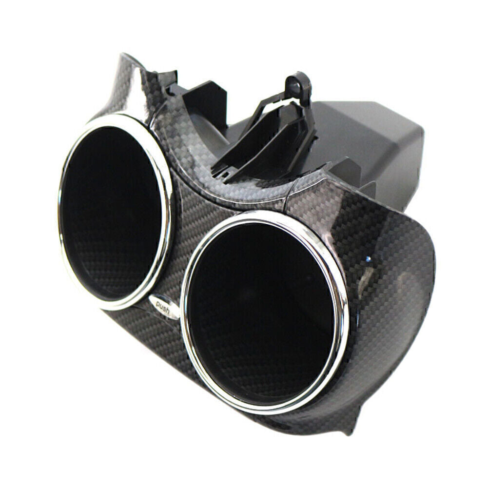 Cup Holder Bracket for Mercedes-Benz CLS C219 2006-2011 Dual Cup Carbon Fiber po Q