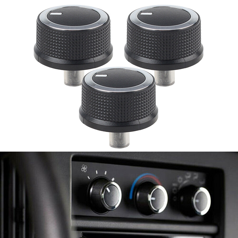 3X Air Conditioning Heat Temperature Control Knob Fits for Chevry Express Savana Q