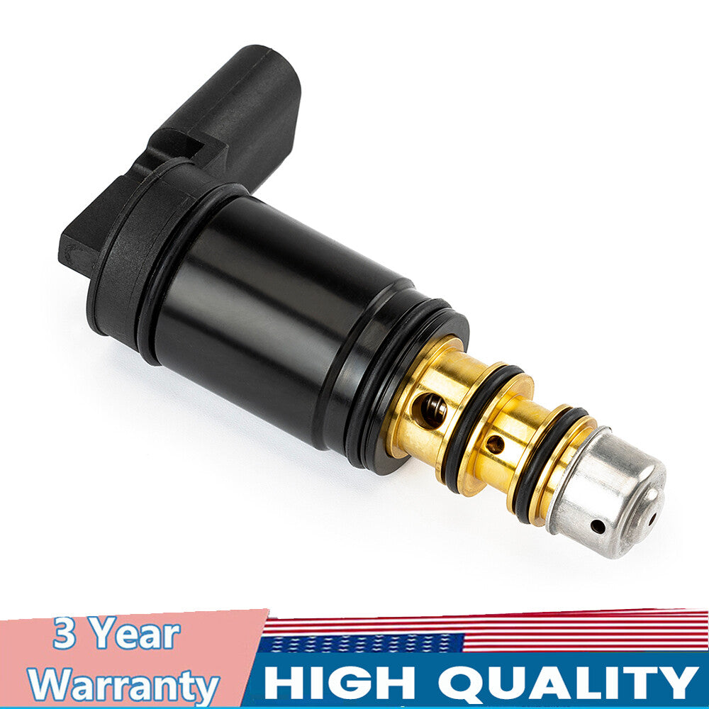 The compressor solenoid valve is suitable for Volkswagen MK5, MK6, for Audi A3, A4, 6SEU14C, and 7SEU16C models.