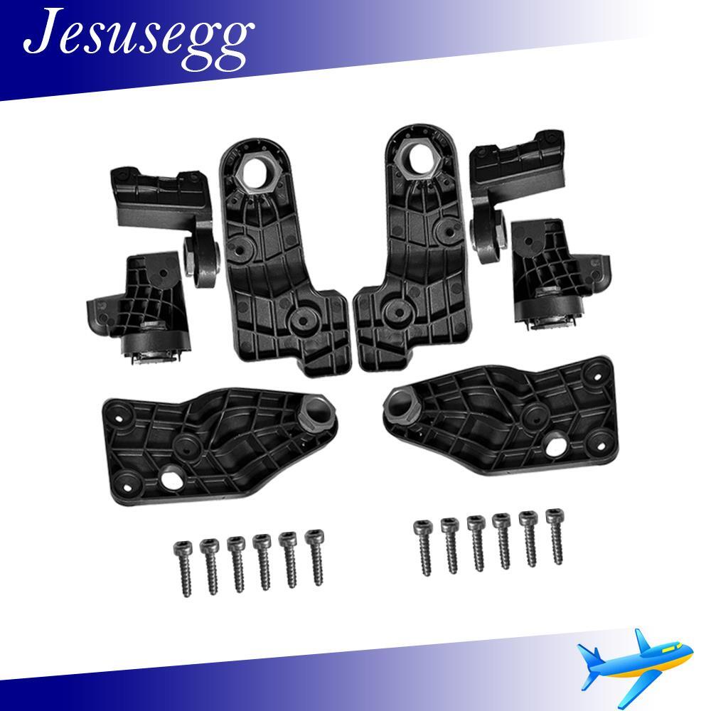 2Pcs Front Headlight Lamp Repair Kit Black Left Right Side For CLE-Class W167