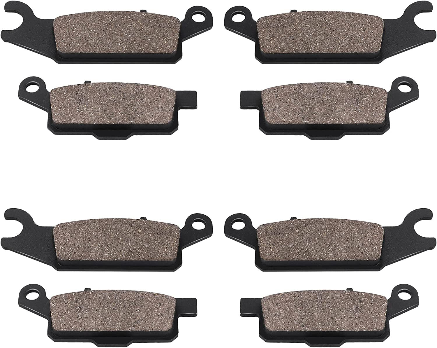 FrontRear Brake Pads for Yamaha Grizzly 550 YFM550 Grizzly 700 YFM700 2007-2022