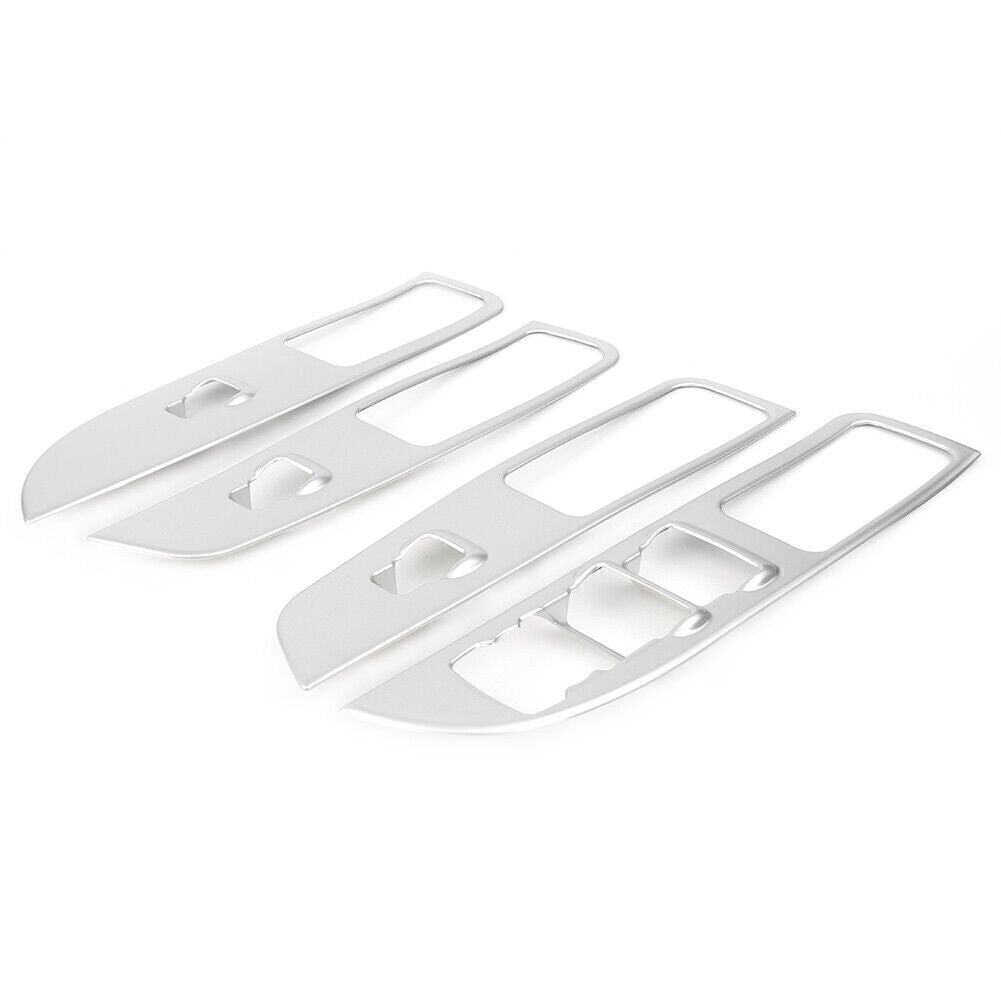 4x Inner Window Switch Panel Cover Tirm Fit  for ford  Explorer 2016-2018 Q