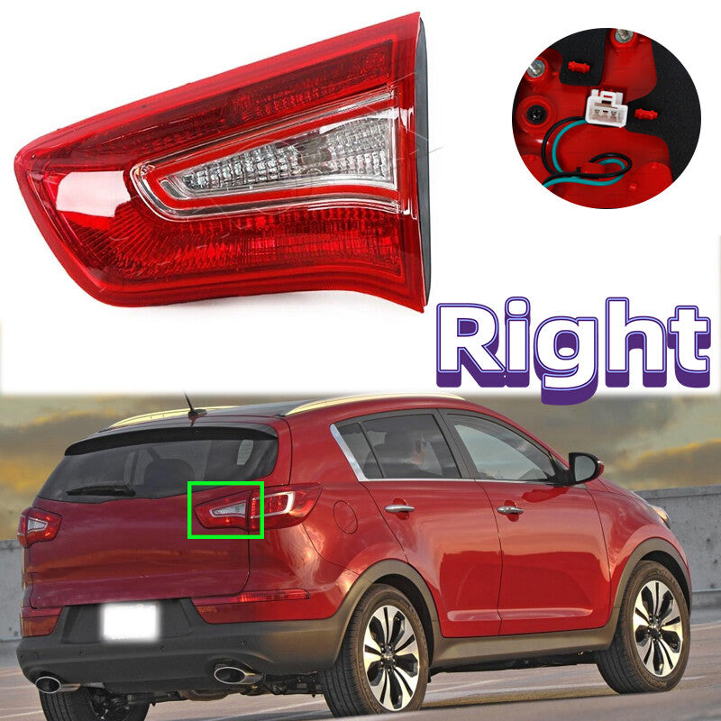 for KIA Sportage R 2011-14 Right Inner Side Rear Bumper Tail Lamp Passenger side