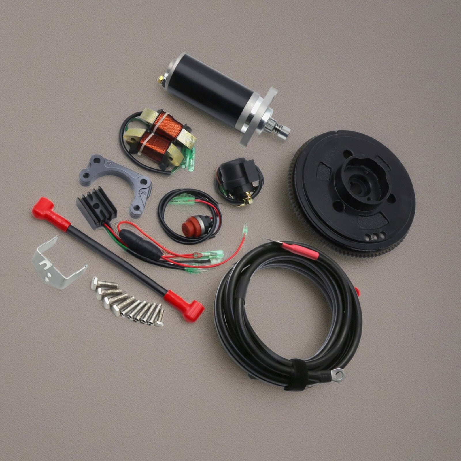 Electrical Start Conversion Kit for Mercury 9.9HP Outboard Motor 4 Stroke
