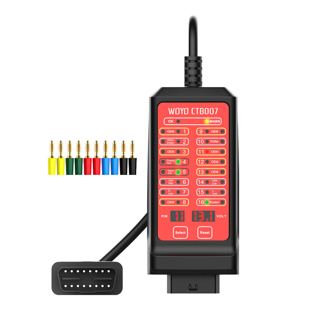 CAN Tester Box Pin Settings Diagnostic Testing Tool CAN Bus Circuit Tester A3S8 Q