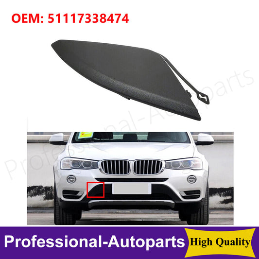 Front Bumper Tow Hook Eye Cover Cap for BMW X3 F25 18d 18i 20dX 20i 20iX 28iX Q