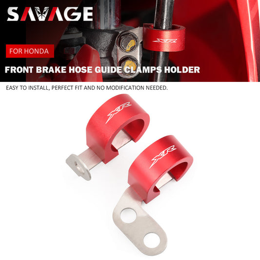 Front Brake Hose Guide Clamps Holder for HONDA XR150L 2023 2024 XR 125L XR 190L Q