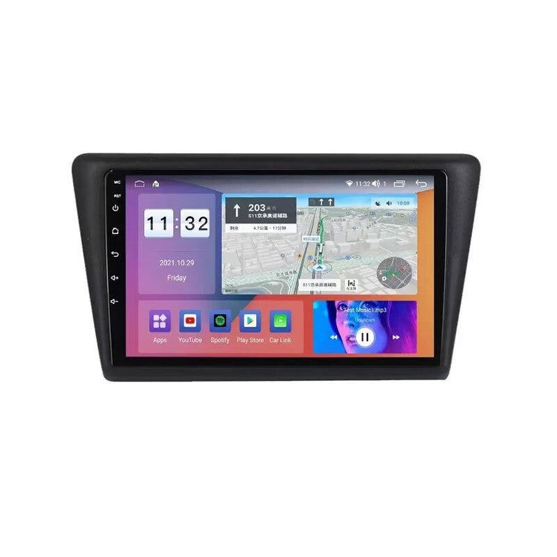 Car Android Stereo Multimedia Play Carplay GPS navigation For 13-17 for Skoda Rapid