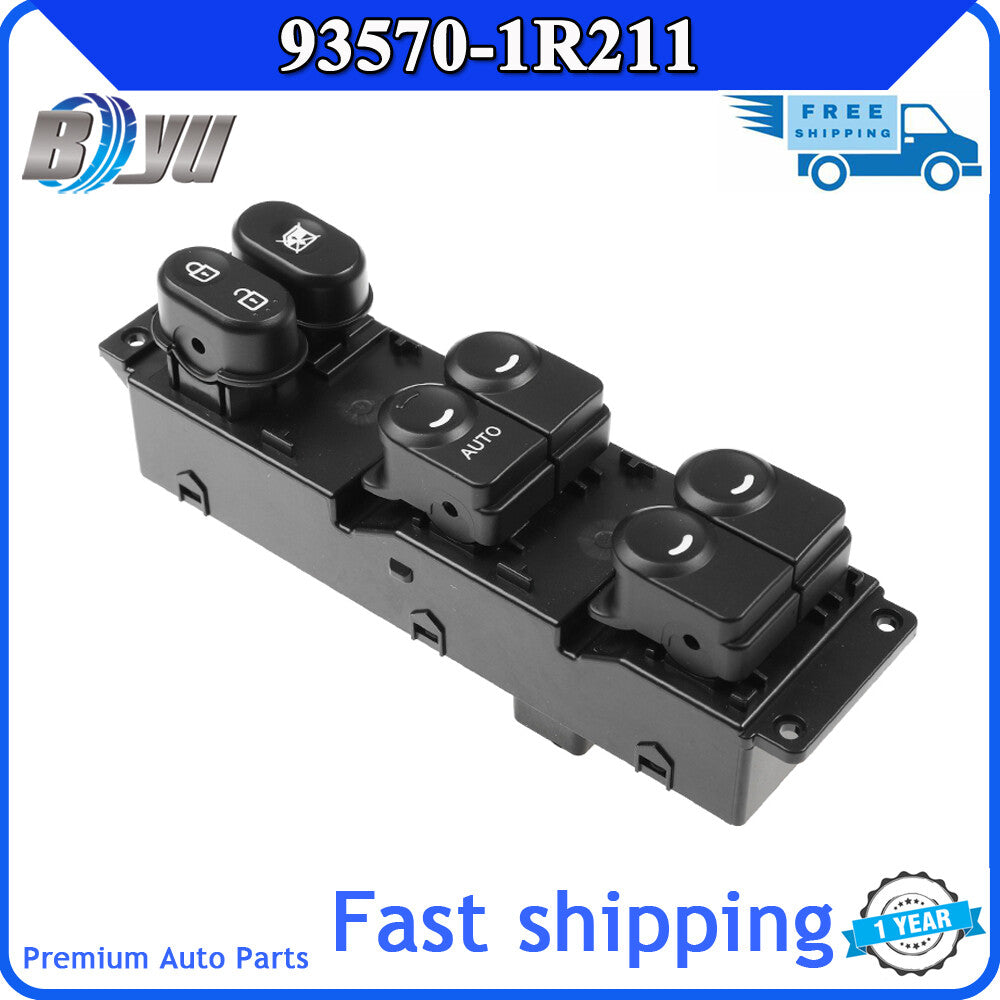 Brand new Power Window Switch 93570-1R211 for modern accents, 1.6L, 2015-2017. (935701R211-) v
