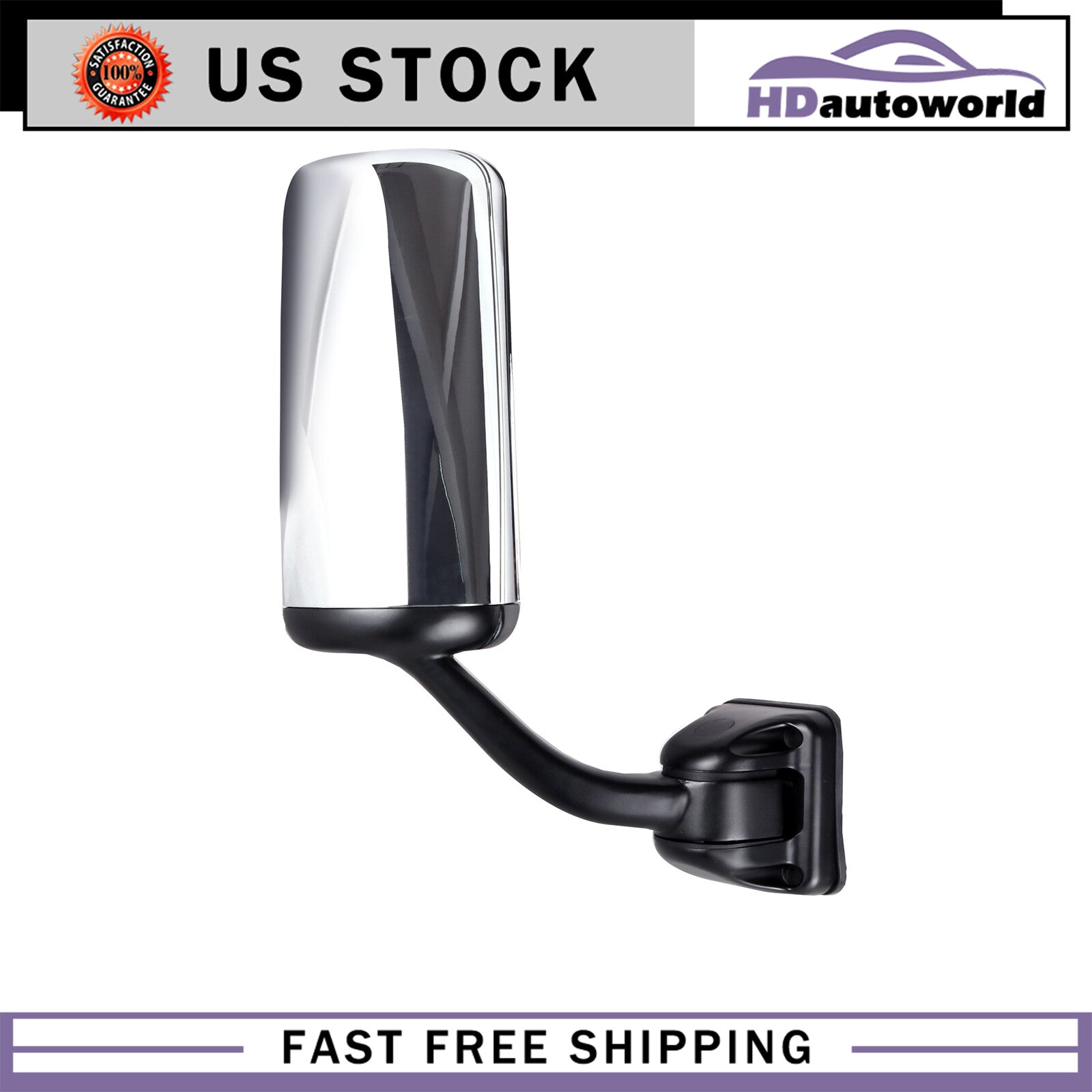 360 Adjustable Convex Rimless Rearview Side Mirror For KOVE 450 Rally 2023-2024 E
