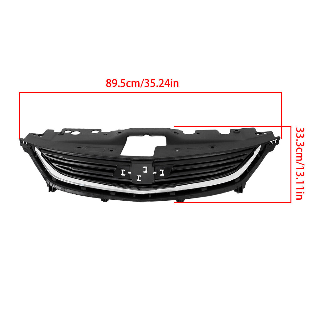 Suitable for 2017-2020 Sonic LS, all-new black plastic upper front grille. n
