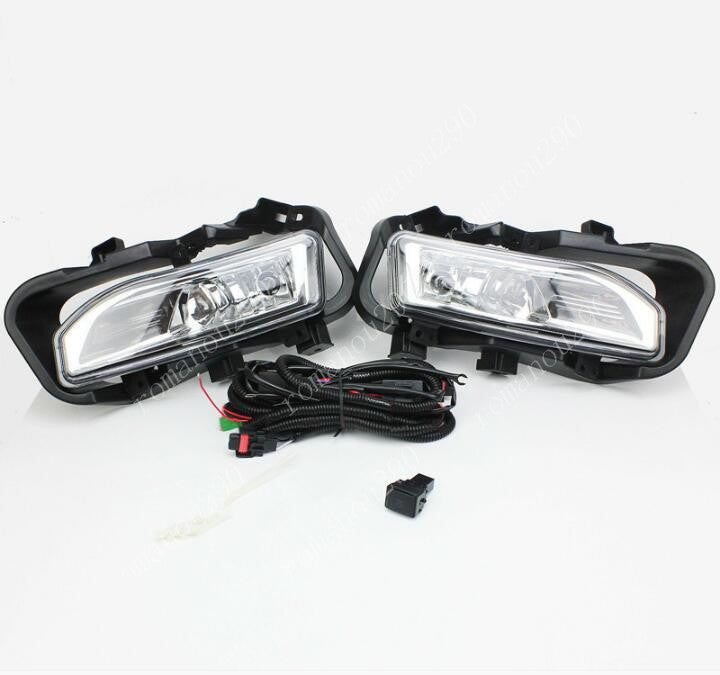 2019-2020 For Kicks Halogen Front Bumper Fog Lamp Kit w/ wiring switch n