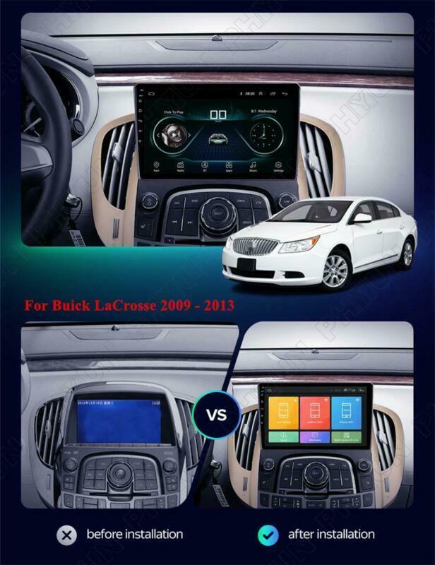 Suitable for Buick Hockey 2009-2012, Stereo Radio, GPS Navigation, 9-inch Android 10.1, 2+32GB n