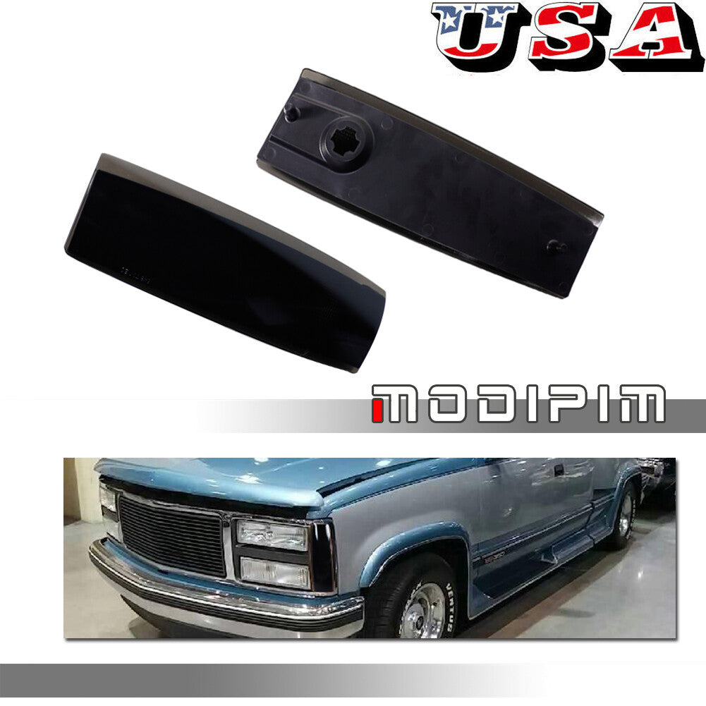 Smoke front marking corner lamp housing kit suitable for 88-93 for GMC C1500 C2500 C3500- v