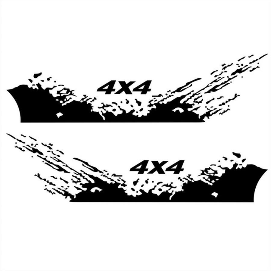 Body Racing Mud Splash Auto Graphic Decal Vinyl Car Truck Accessories Decoration