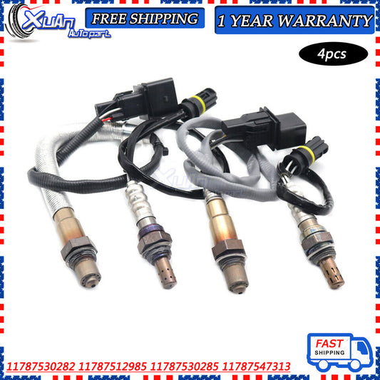 Four brand-new upstream and downstream oxygen sensors are available for E87 120i, E90 320i 320si, and E91- v