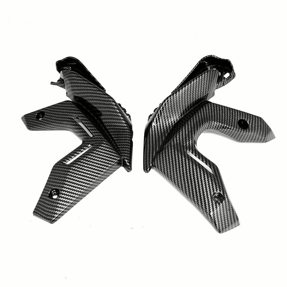Carbon Fiber Side Radiator Cover Frame Fairing Cowl for Kawasaki Z650 2017-2022
