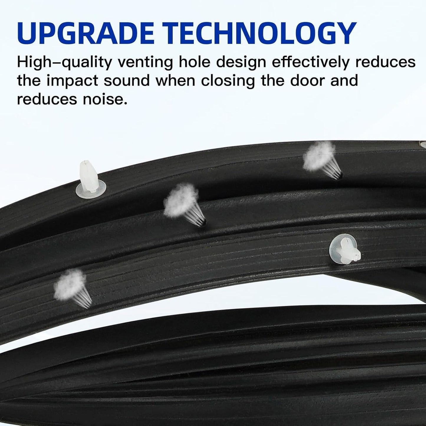 for CIVIC Sedan 2012-2015 Front Left Door Weatherstrip Opening Sealing Strip