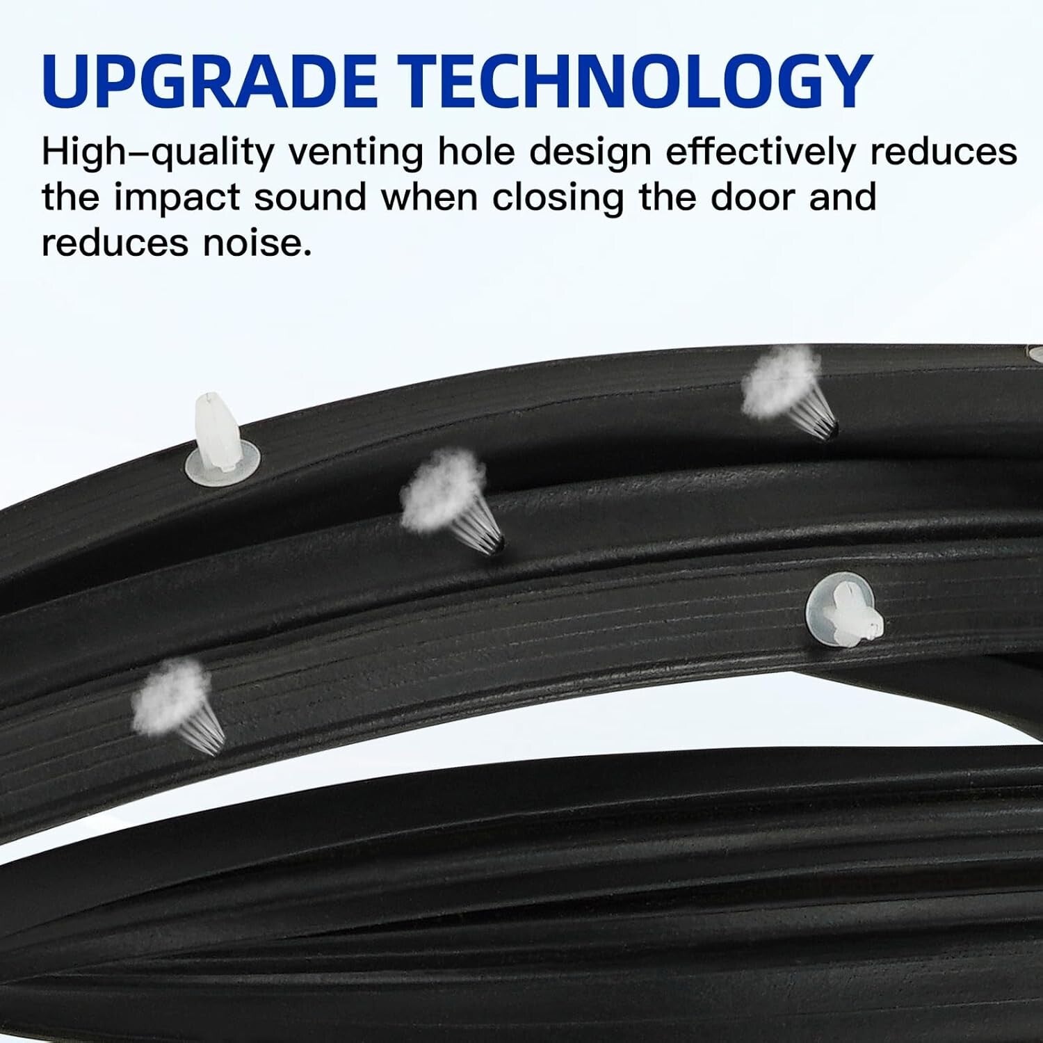 for CIVIC Sedan 2012-2015 Front Left Door Weatherstrip Opening Sealing Strip