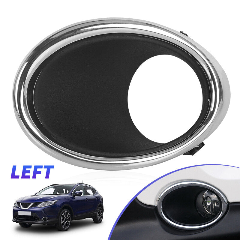 Front Left Fog Light Lamp Cover Trim Bezel for Nissan Qashqai J11 2014-2016 2017