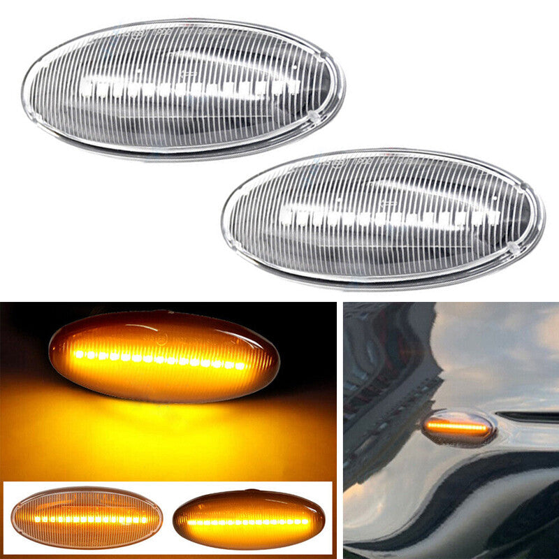 Side Marker Fender Turn Signal Lamp Fit for Navara D22 Frontier PickUp v